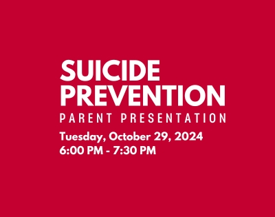 Suicide Prevention Parent Presentation